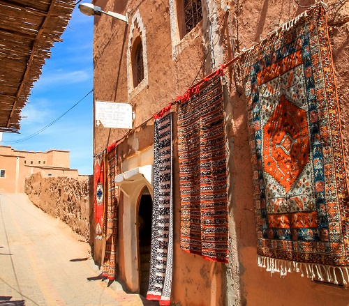 Tapis berbère artisanal du Maroc